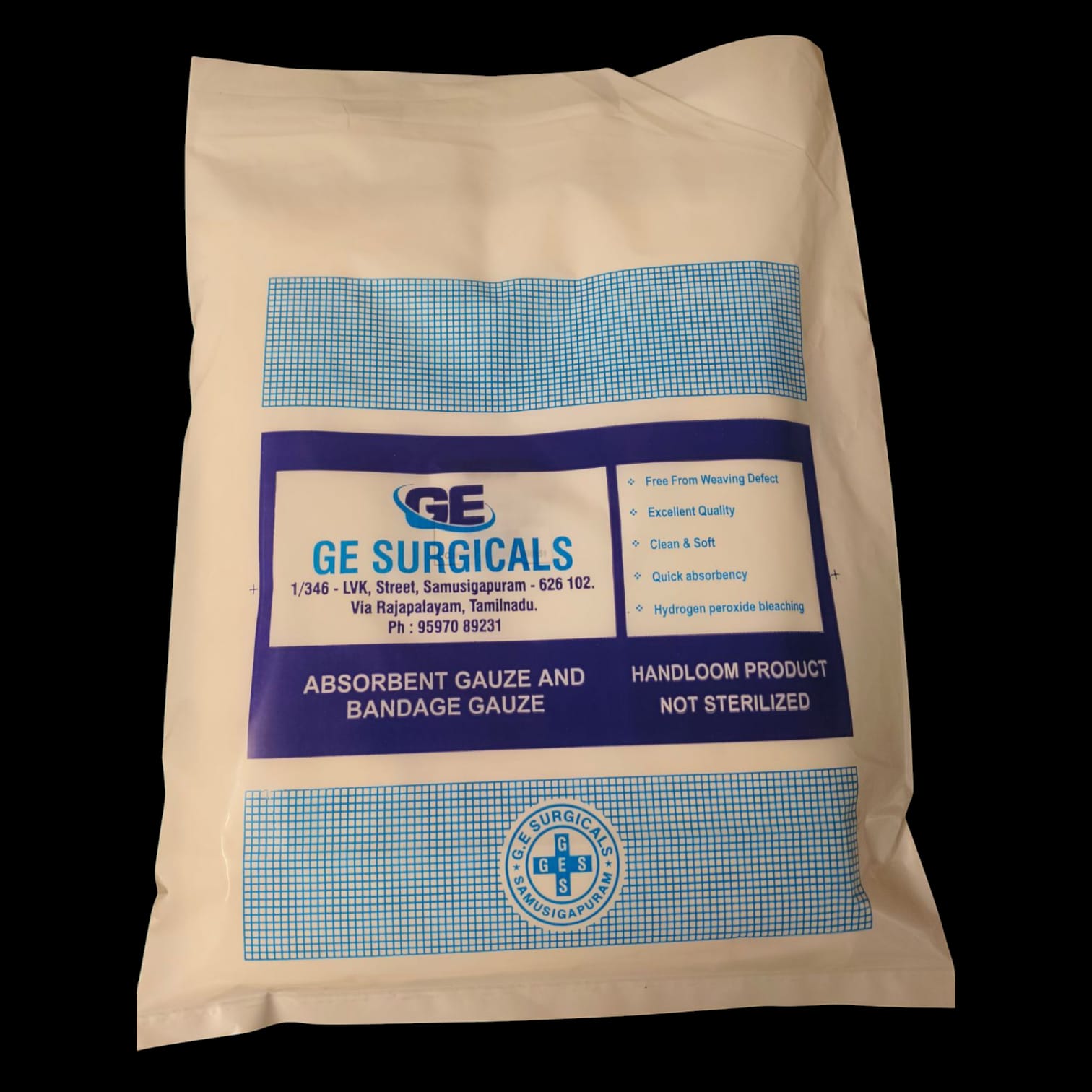 Cotton Bandage / Absorbent Gauze (Packed Image) B
