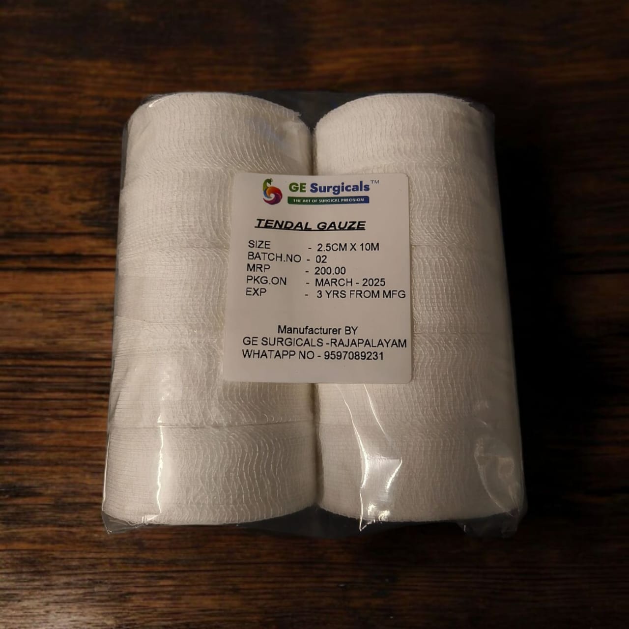 DENTAL GAUZE 1